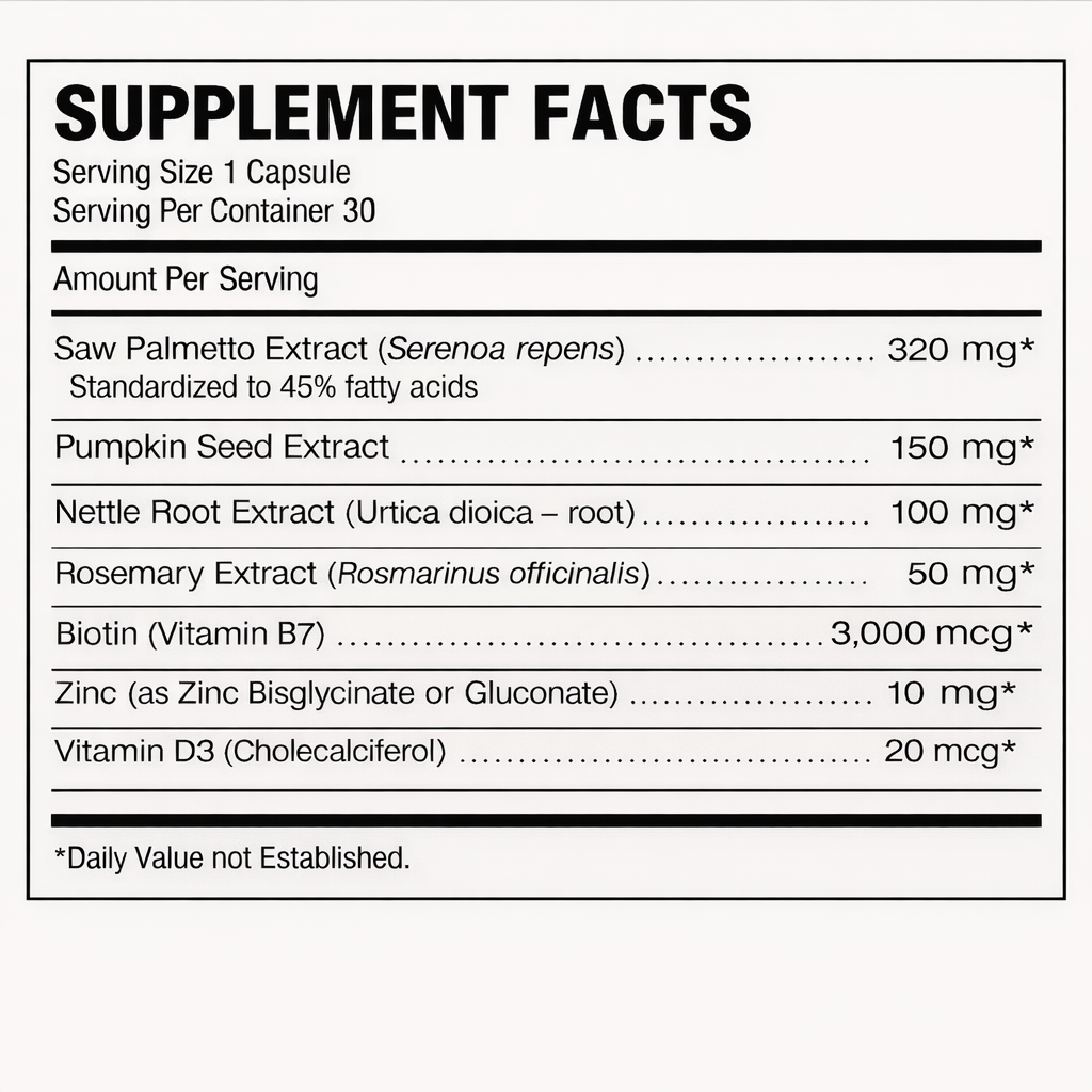 DHT Blocker (Hair Growth)