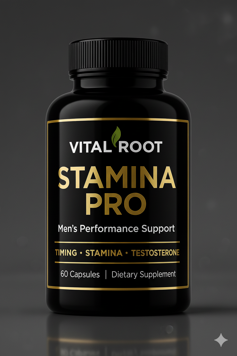 Stamina Pro (Men's Vitality)- 60 Power Capsules