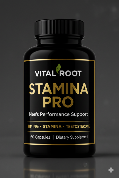 Stamina Pro (Men's Vitality)- 60 Power Capsules