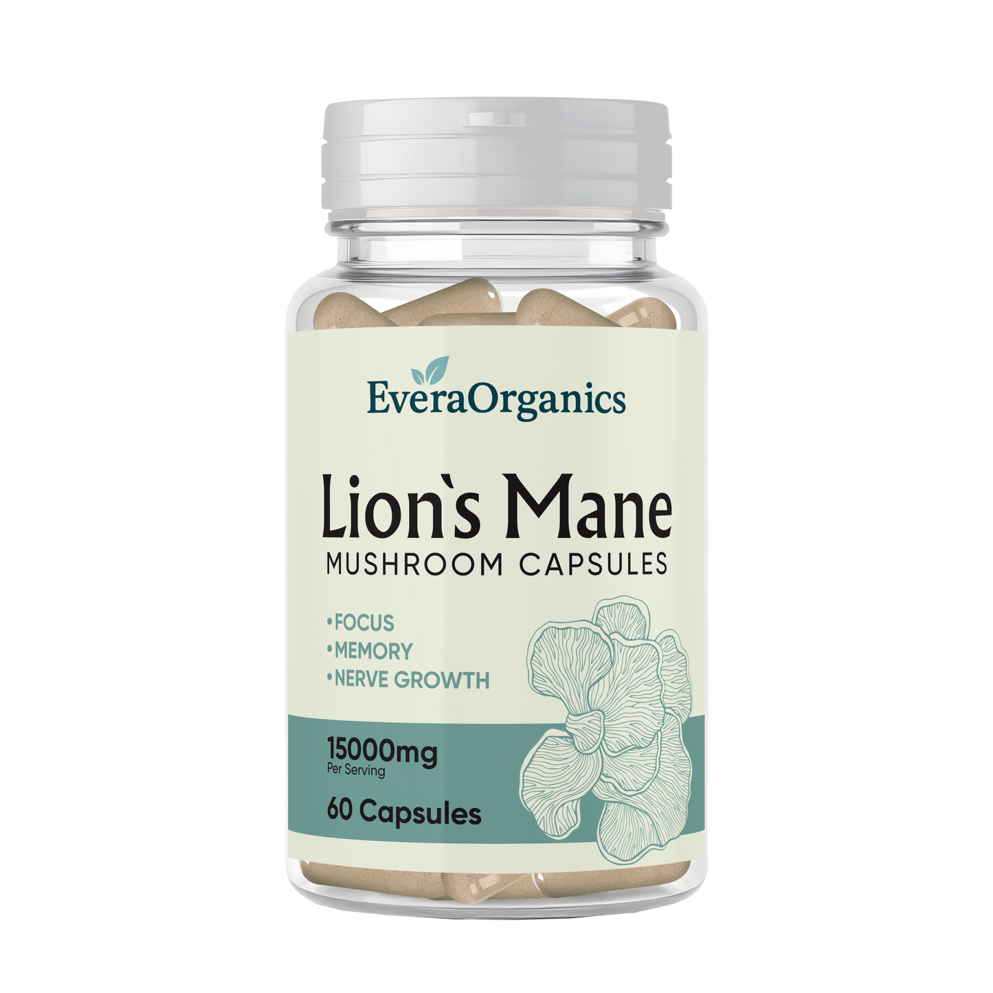 Lion's Mane Mushroom - 60 Capsules