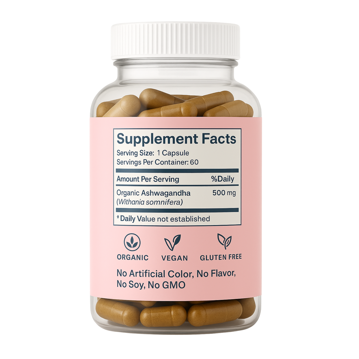 Ashwagandha Capsules (30 days Supply)